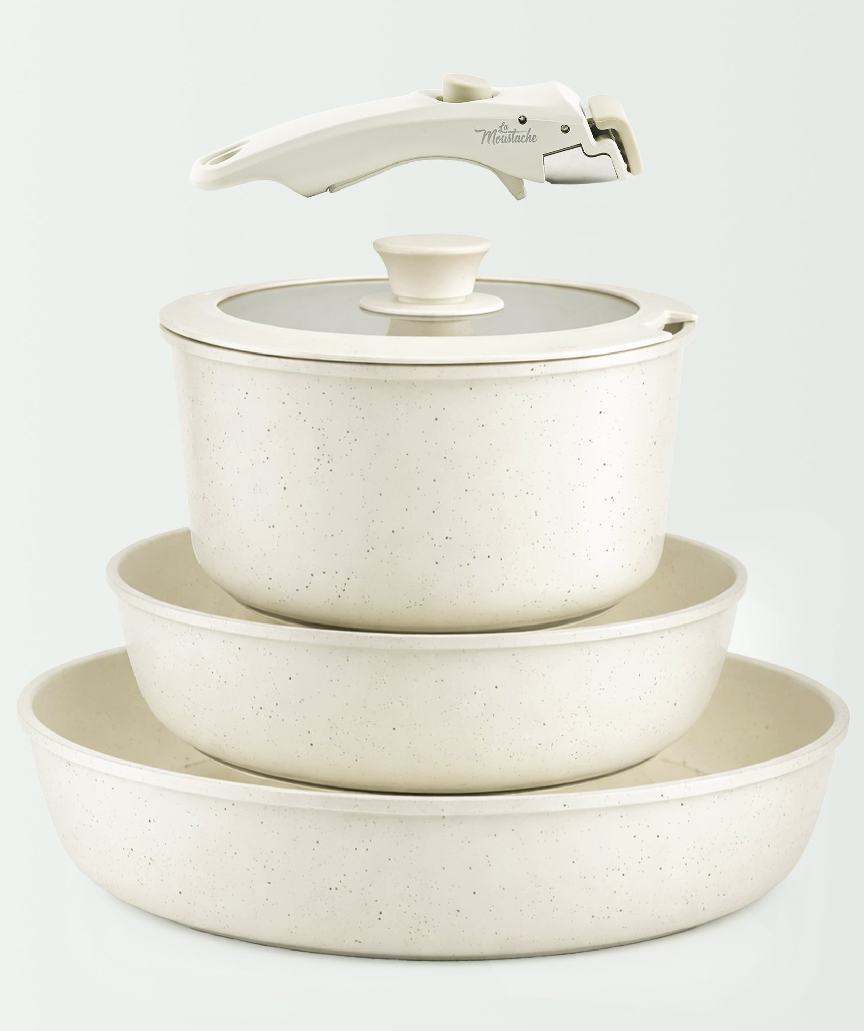 Batería mango removible 5 piezas - Latte Click