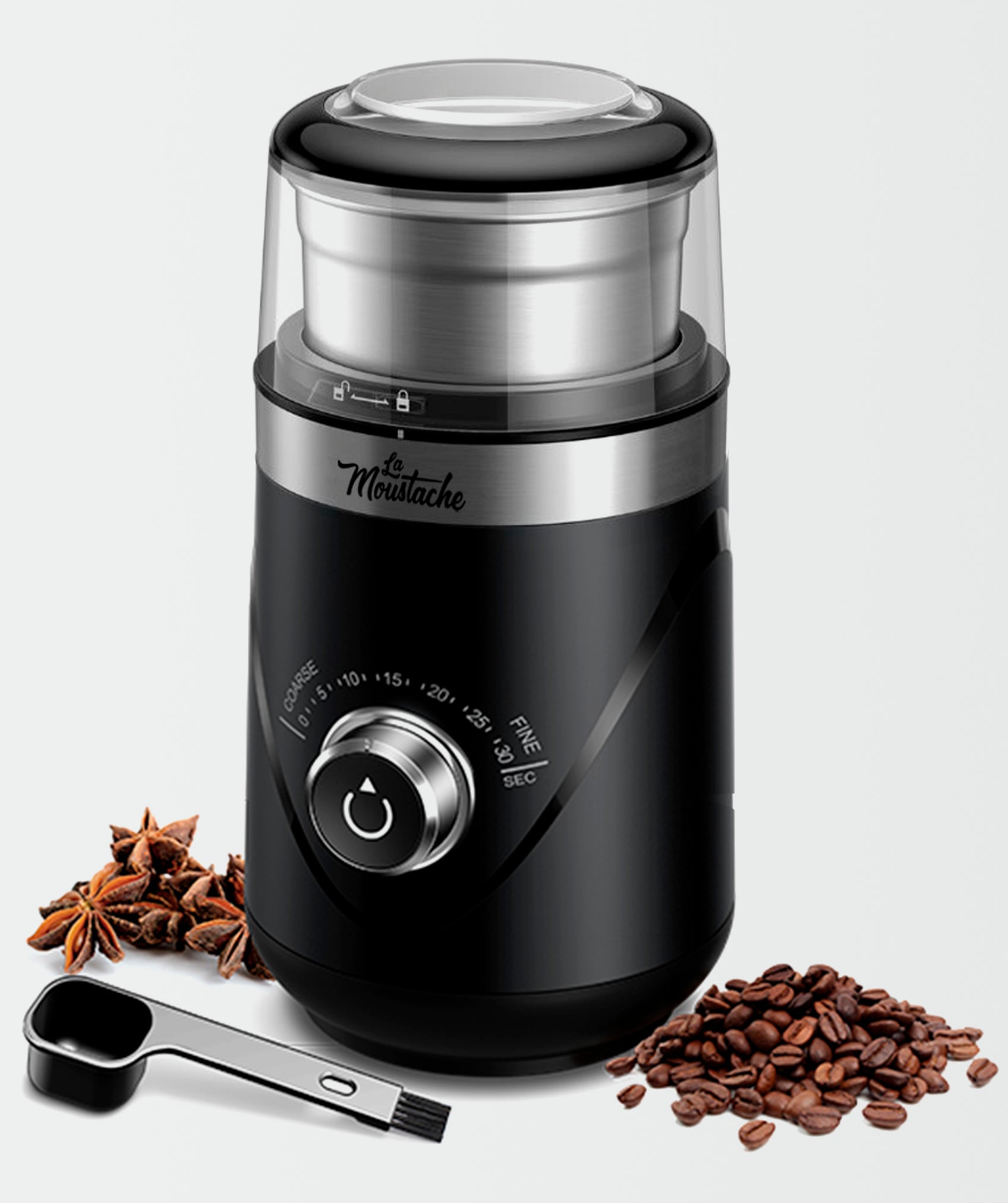 Molinillo de café eléctrico 80g (GrindMini Black)