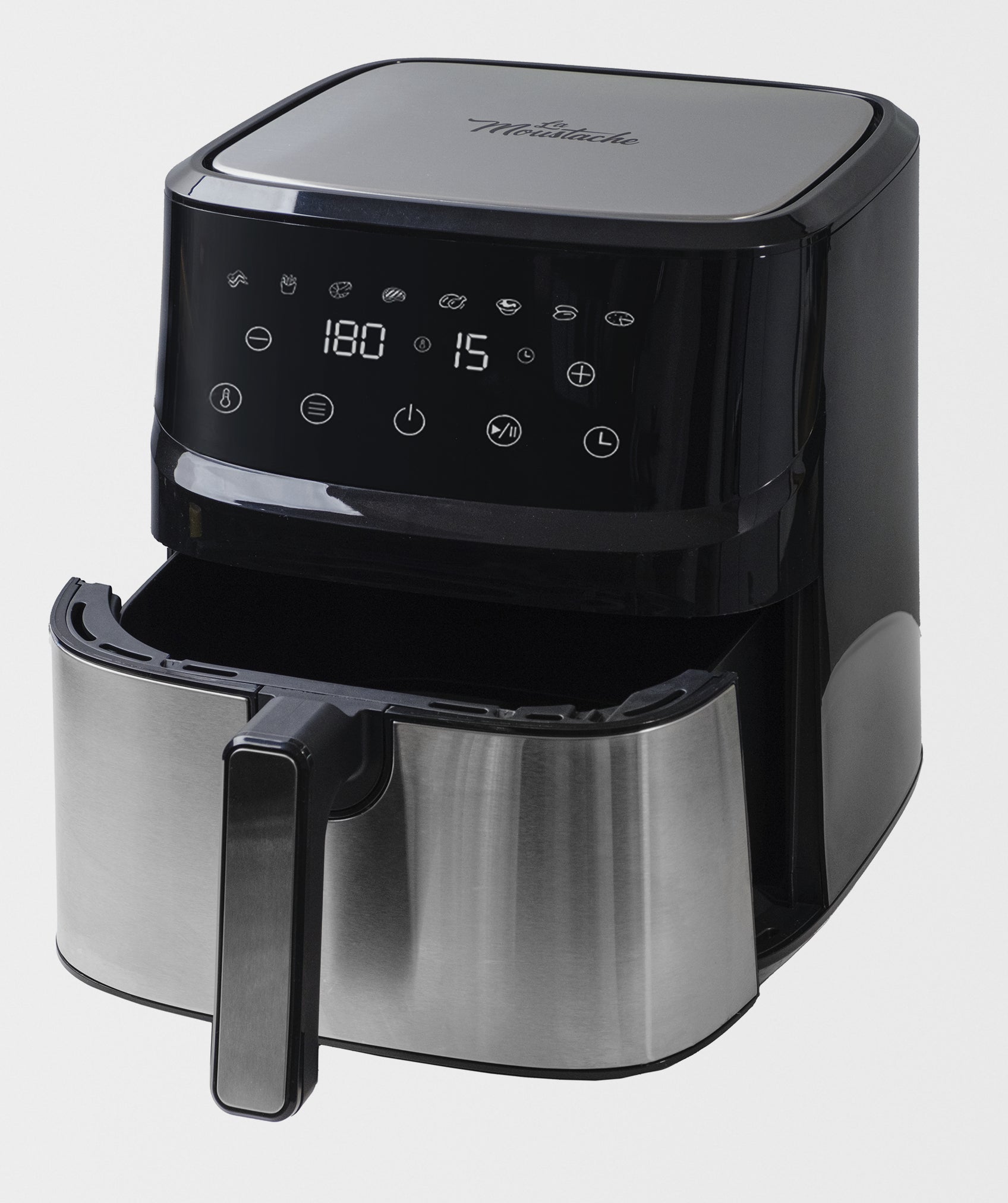 Freidora de aire caliente con cesta individual 6,5 L