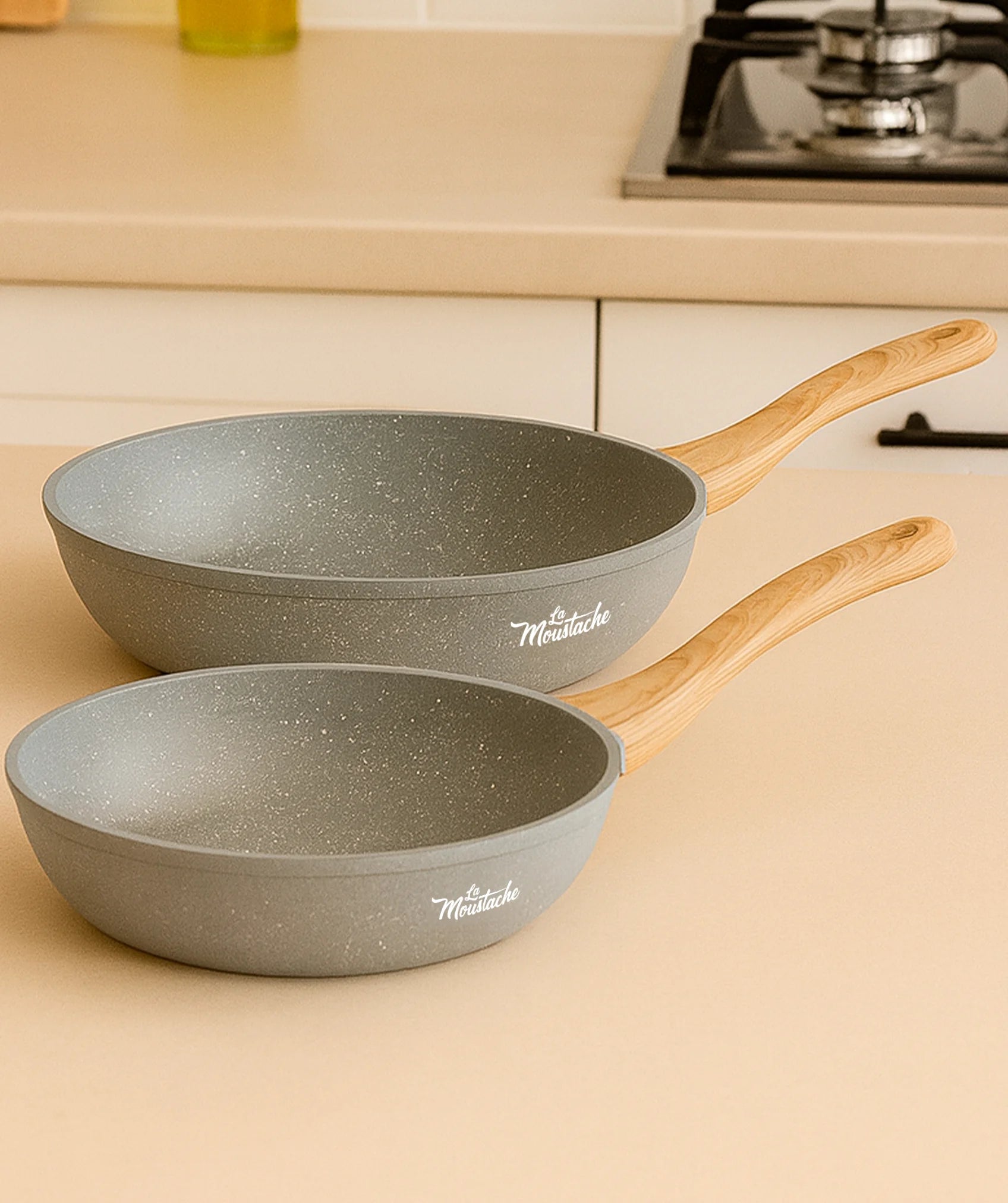 Juego de 2 sartenes Quilmes 22 cm y 26 cm