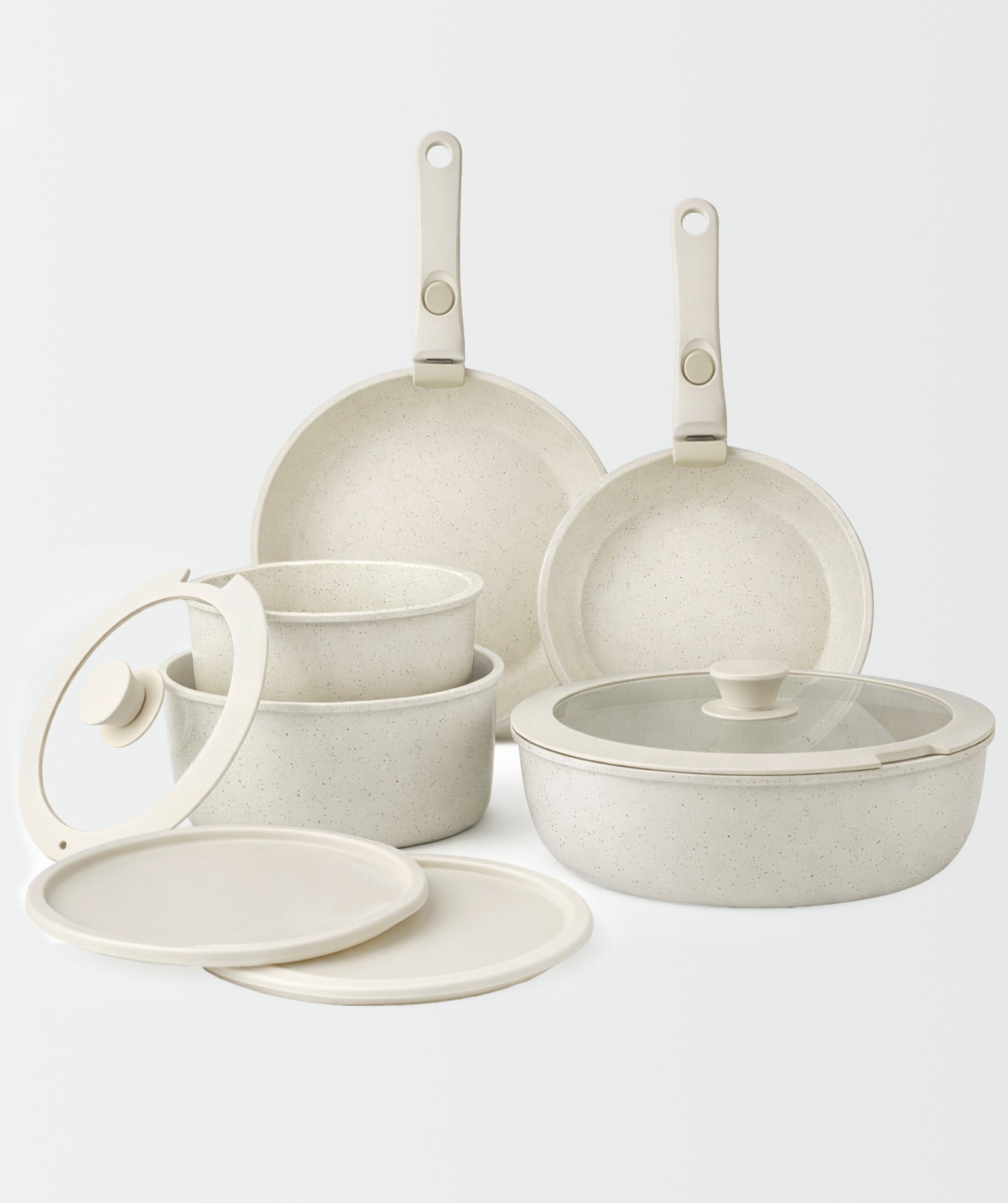 Batería mango removible 11 piezas - Latte Click