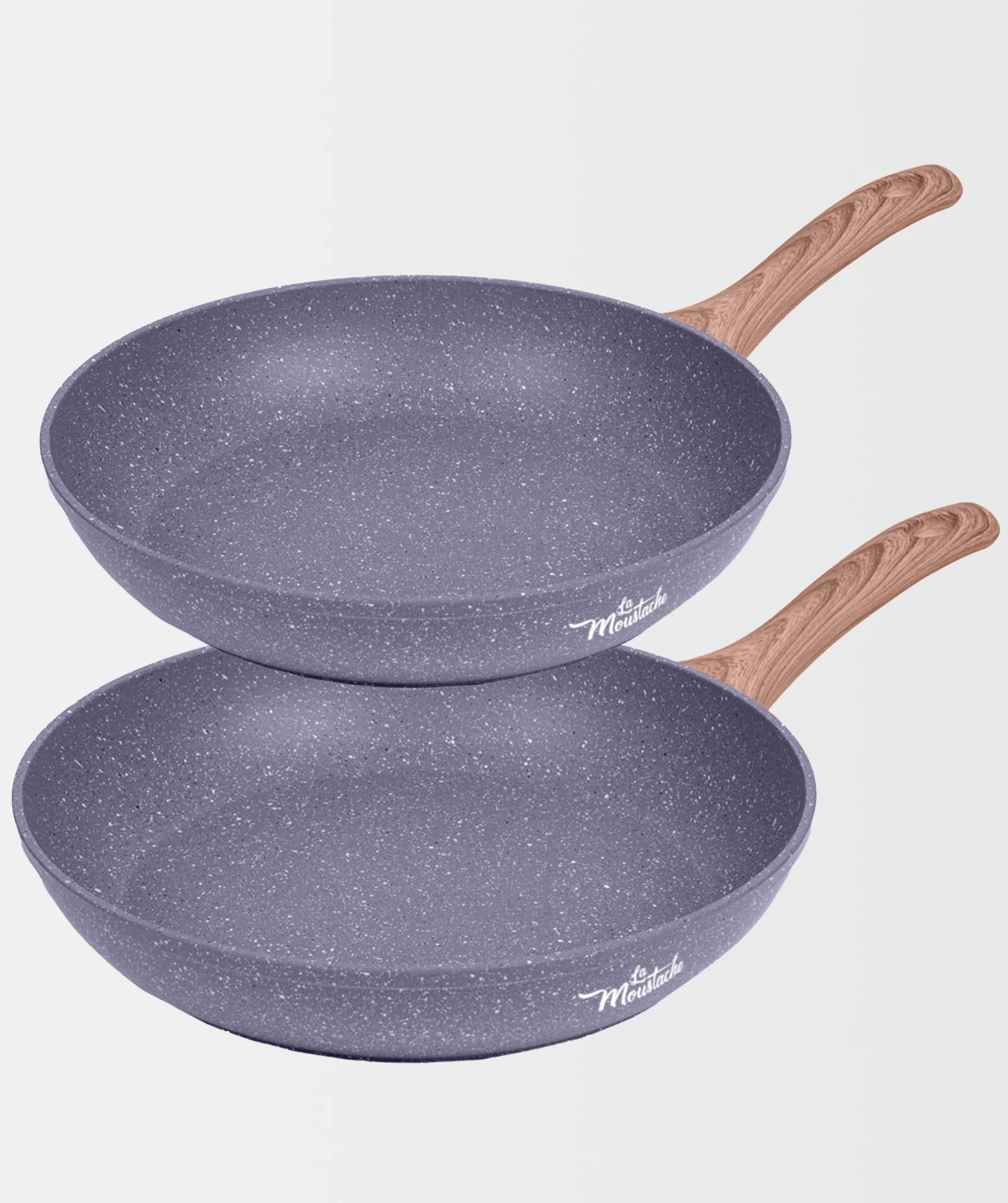 Juego de 2 sartenes Quilmes  22 cm y 26 cm