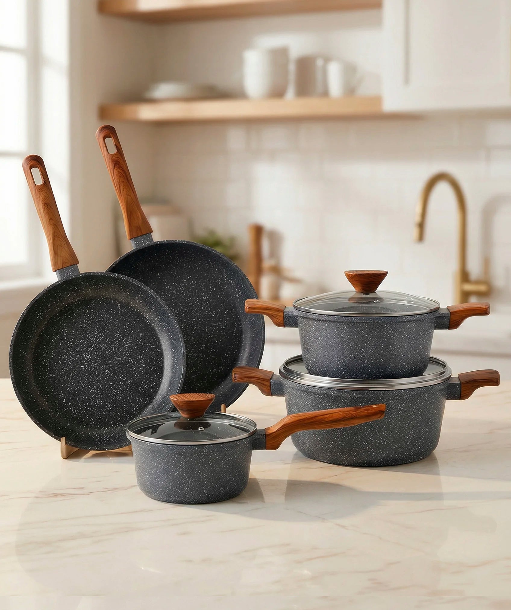 Batería de cocina Amalfi (8 unidades)