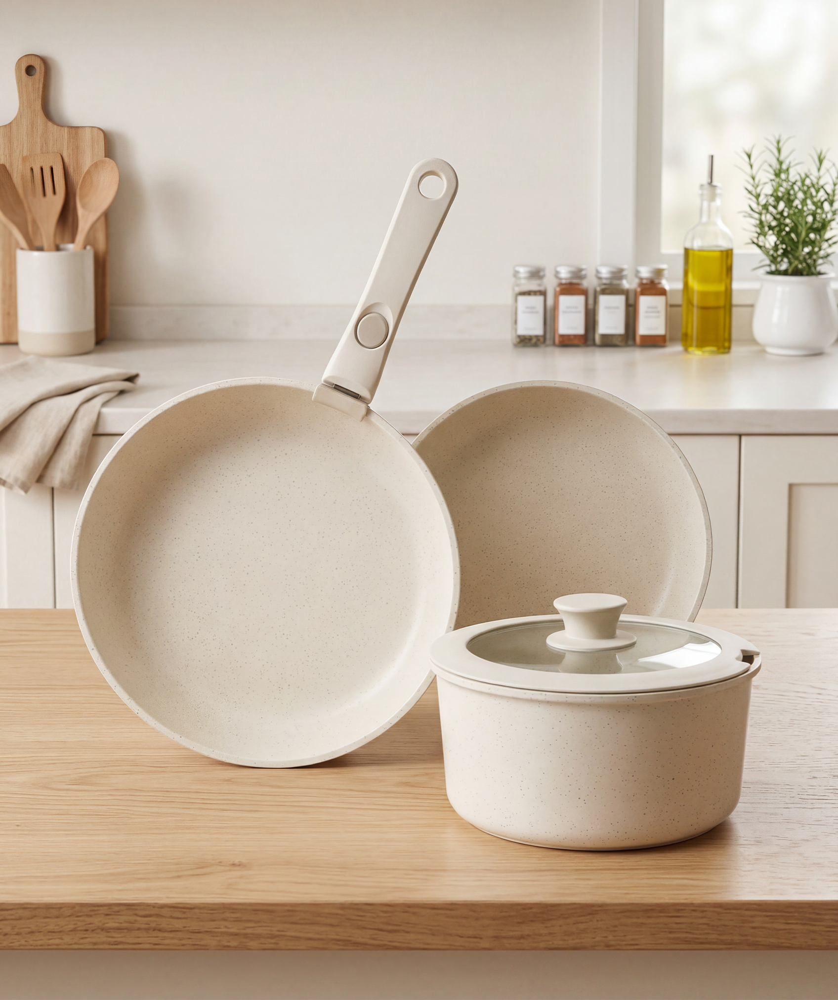 Batería mango removible 5 piezas - Latte Click